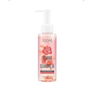 New refining rose petal cleansing oil